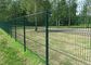 PVC Coated 3 D Folds Welded Wire Mesh Fence / Decorative Garden Mesh Fencing supplier